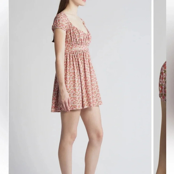 Dauphinette X Liberty London Myrtle Charmain print dress floral print size 6 NWT - Picture 3 of 5